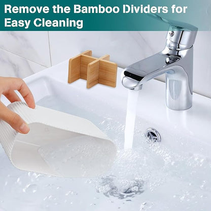 White Toothbrush Holder