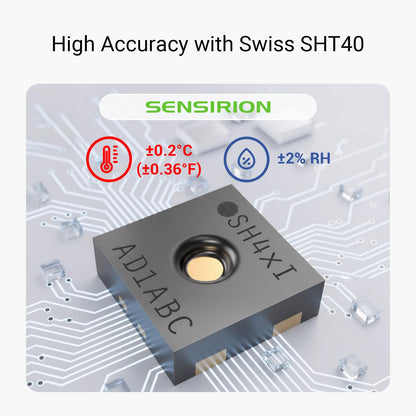 YoLink SpeakerHub & Two Temp/Humidity Sensors Starter Kit – Audio Hub Plays Tones/Sounds, Spoken Messages, Text Messages, LoRa-Powered ¼ Mile Range, Compatible with IFTTT, WiFi Required
