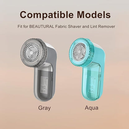Only Compatible with Beautural Fabric Shaver Replacement Blades, 3-Leaf Blades