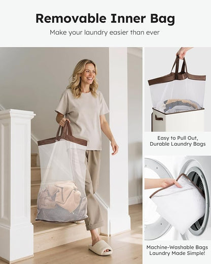 SOLEDI Slim Laundry Hamper