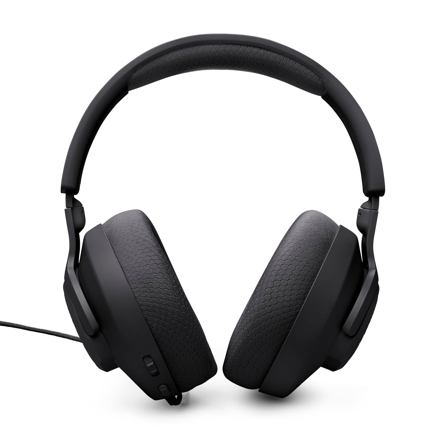 JBL Quantum 100M2 - Wired Over-Ear Gaming Headset with omnidirectional, Detachable mic with Mute Option and Fabric-Covered Memory Foam Ear Cushions, Compatible with All Platforms (Black)