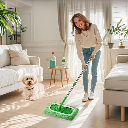 3 Pack Reusable Microfiber Mop Pads Compatible