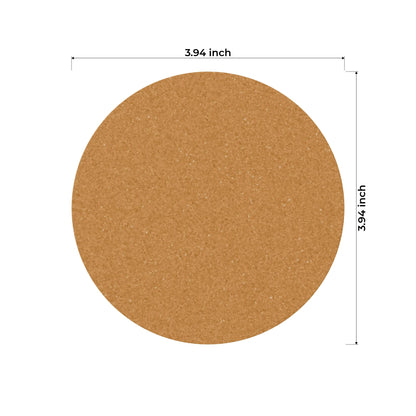 BlazeX Round Cork Coasters 10cm