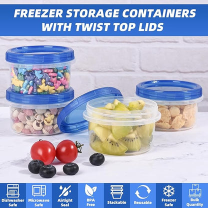 Freezer Storage Containers, Ultra Thick Freezer Containers