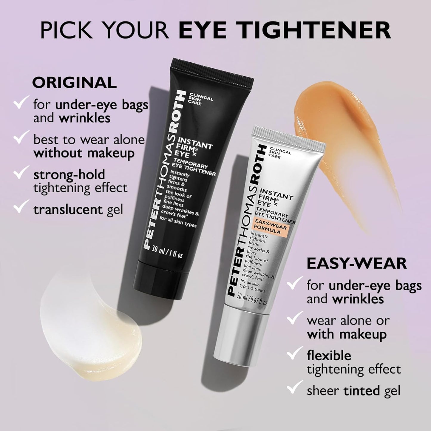 Peter Thomas Roth | Instant FIRMx® Eye Temporary Eye Tightener Easy-Wear Formula
