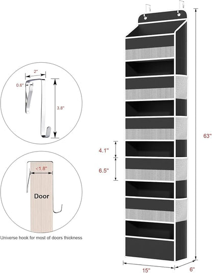 Univivi Door Hanging Organizer Nursery Closet Cabinet Baby Storage