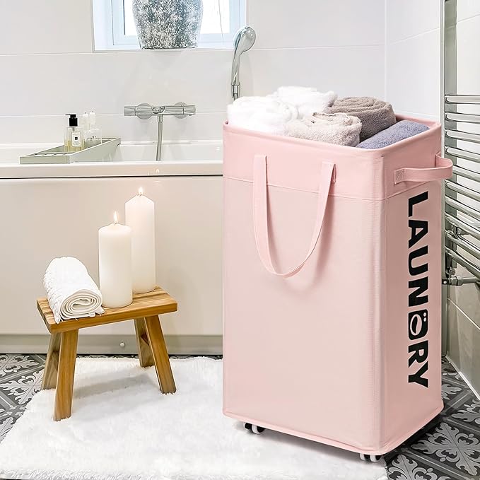 Goodpick Pink Laundry Baskets