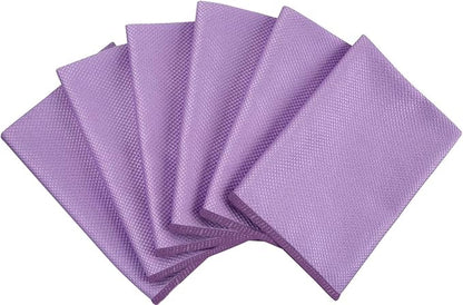 SINLAND Microfiber Glass Cleaning Cloth, Lint Free Cleaning Cloths