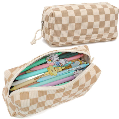 LEDAOU Cute Pencil Case for Kids Girls Boys Pencil Pouch Kawaii Pen Pencil Box Bag Holder for School Students
