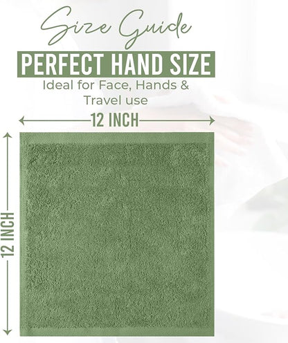 DAN RIVER 24 Pack Wash Cloths for Showering