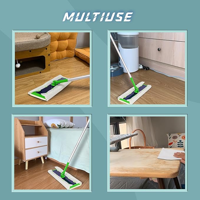 XL Dry Mop Refills 40 Counts Disposable Dusting Cloths Dry Sweeping Refills Dry