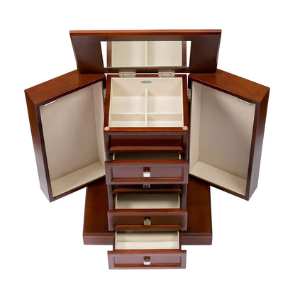 Mele and Co Thea Wooden Jewelry Box