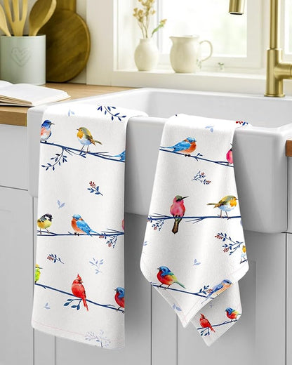 Flour Sack Kitchen Towels Set of 2-18x26 Cotton Dish Towels