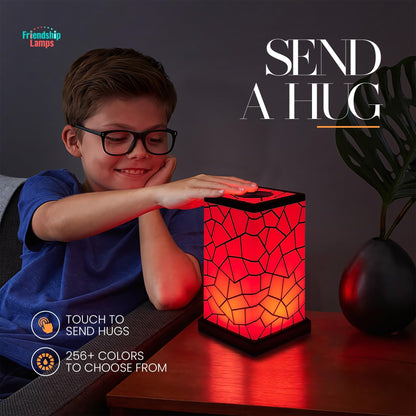 Friendship Lamp® by Filimin Classic - Best Friend Lamps Wi-Fi Touch Lamp LED Light for Long-Distance, Connection, Relationship, Friendship, Gifts, Love, 200+ Colors, App Setup - Single