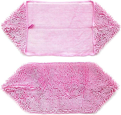 Dog Towel - Microfiber Super Shammy with Hand Pockets, Ultra Absorbent Quick Dry Pet Bath Towels for Small, Medium, Large Dogs and Cats (Medium, 24'' x 14'', Pink)