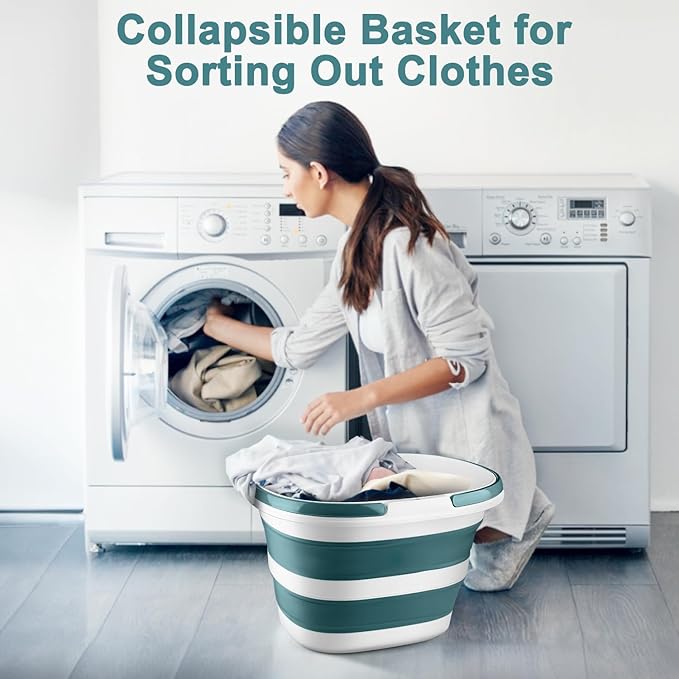 Collapsible Mop Bucket with Handle
