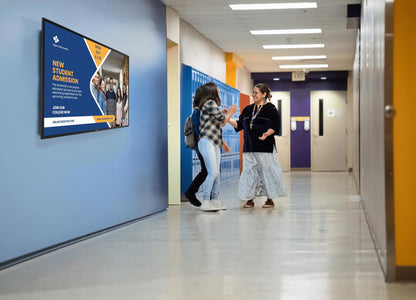 Promethean ActivPanelD 65" Commercial Digital Display, 4K UHD Non-Touch Digital Signage Screen for Announcements, Offices, Schools & Retail, Wall Mount Included, 3-Year Onsite Support