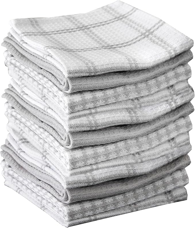 T-Fal Premium Waffle Dish Cloths: Highly Absorbent, Super Soft Long Lasting