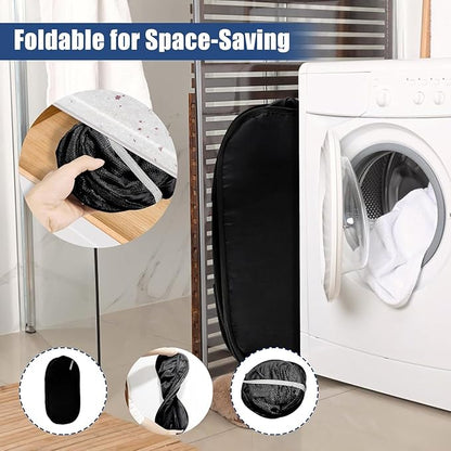 Collapsible Laundry Baskets, Upgrade Pop Up Laundry Hamper