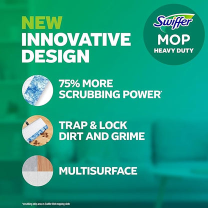Swiffer Heavy Duty Mop Wet Multi-Surface Cloth Refills