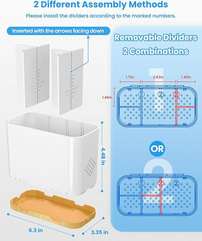 Toothbrush and Toothpaste Holders