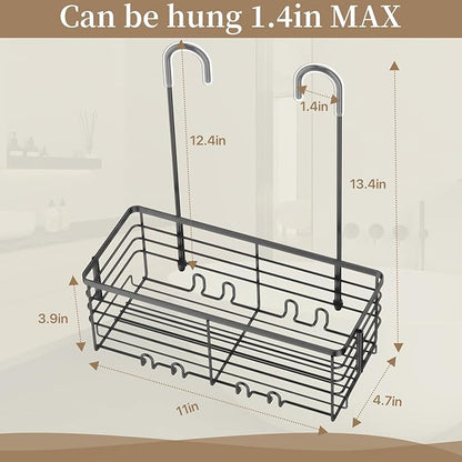 DELLAN Hanging Shower Rack, Shower Organizer Hanging