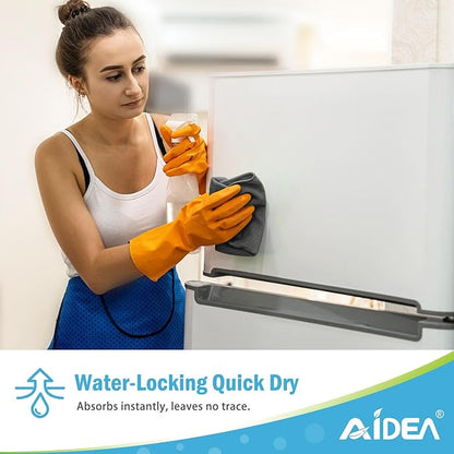 AIDEA Microfiber Cleaning Cloth 100PK, Soft Microfiber Towels