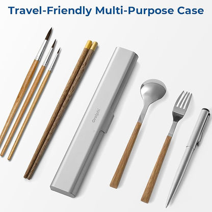 2 Pack Aluminum Toothbrush Travel Case, Portable Travel Toothbrush Holder