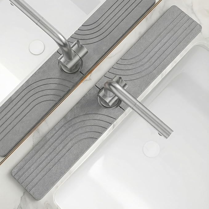 Stone Faucet Mat for Kitchen Sink
