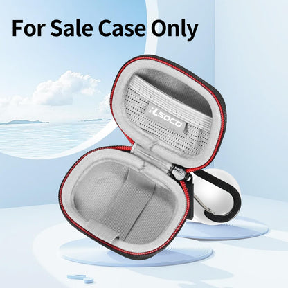 RLSOCO Carrying Case for Bose Ultra Open Earbuds | Travel Organzier Case Cover Shockproof, Dustproof, Water-Resistant Storage Pouch with Sturdy Metal Hook (Case Only)