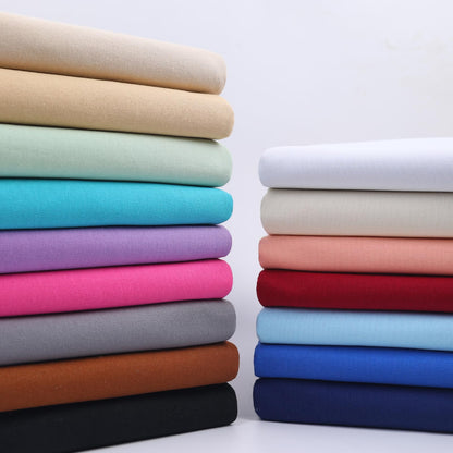 Cotton Fabric Natural Cotton Poplin Fabric by The Yard 100% Cotton, 59 Inches Wide Soft Embroidery Fabric Material for Quilting, Sewing, Crafts, Binding, Backing and Lining (Sage Green, 3 Yard)