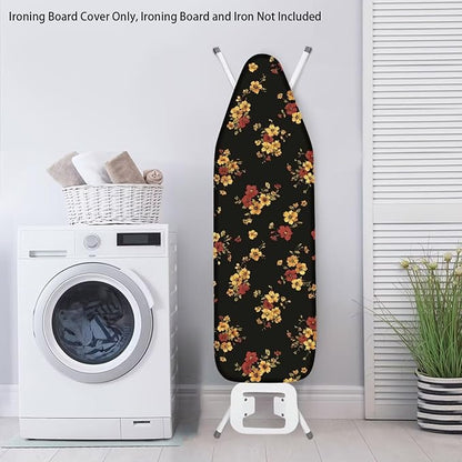 Floral Ironing Board Cover Elastic Edge
