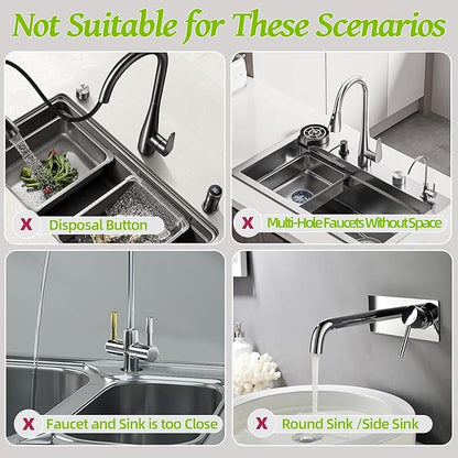 Stone Faucet Mat for Kitchen Sink, Diatomite Quick Dry Kitchen Sink Splash Guard
