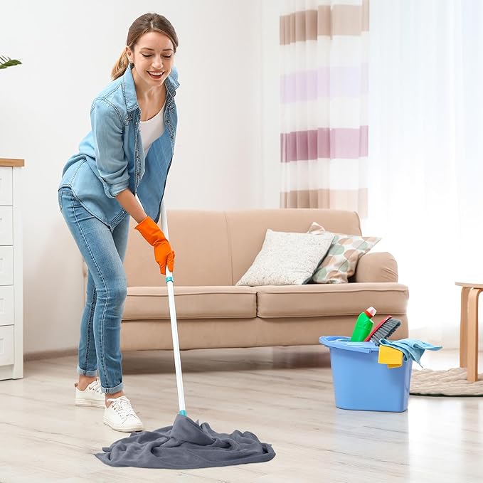 10 Pcs Extra Large Microfiber Cleaning Cloth 30" x 20" Large Floor Microfiber