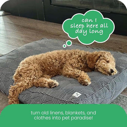 Molly Mutt Large Crib Mattress Cover - Rough Gem Print - Measures 27”x52”x5”- 100% Cotton - Durable - Breathable - Sustainable - Machine Washable Dog Bed Cover