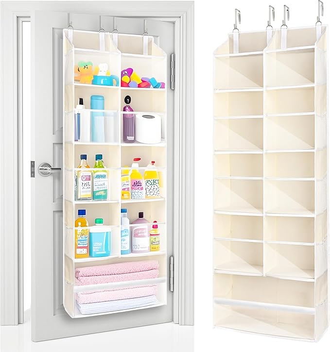 ULG Over the Door Organizer, 5-Tier Extra Large Hanging Storage