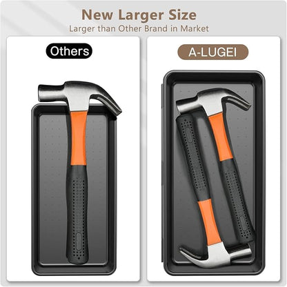 A-LuGei 【70PCS & 6Sizes】 Clear Drawer Organizer,【Hold 277 Items】 Makeup Organizer, Bathroom Organizers and Storage, Organization and Storage, Organizer Bins for Office Vanity Kitchen Tool Trays