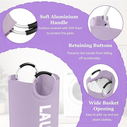 Set of 2 Collapsible Laundry Baskets