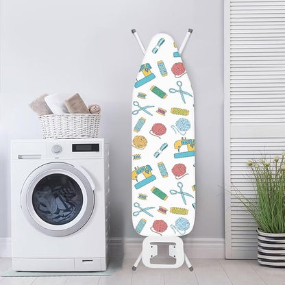 Ironing Board Covers Standard Size Cute Sewing Machine Pattern Ironing Board