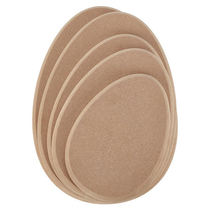 NBEADS 5 Pcs 5 Sizes Ceramics Molds, Ceramics Plate Molds Pottery Molds Pottery Tools Egg Shape Slump Molds Plate Forming Molds for Clay Handbuilding DIY