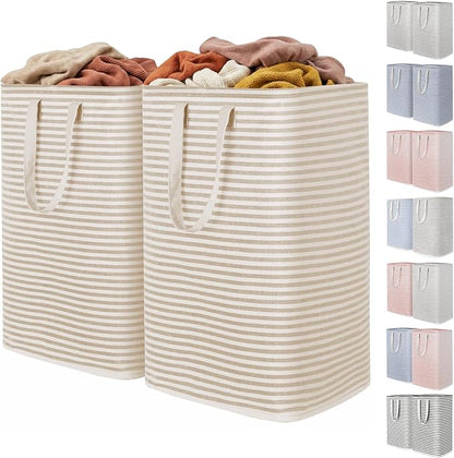 Lifewit 2 Pack Laundry Hamper Large Collapsible Laundry Baskets, Freestanding