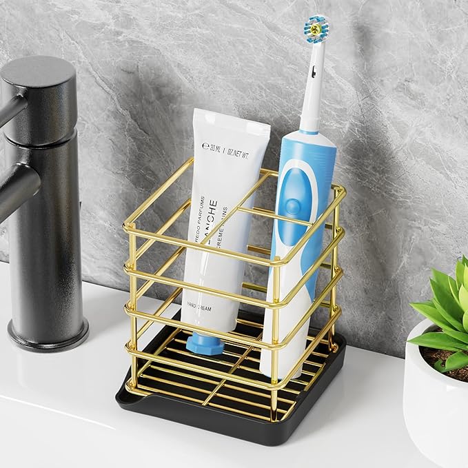 Toothbrush Holders for Bathrooms, Stainless Steel Toothbrush Holder Kids