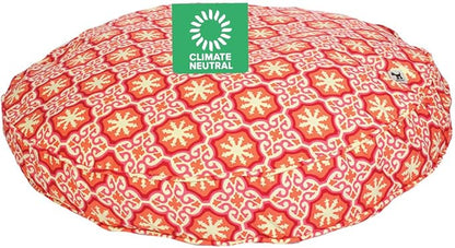 Molly Mutt Medium to Large Dog Bed Cover - Papillon Print - Measures 36” x 5’’ - 100% Cotton - Durable - Breathable - Sustainable - Machine Washable Dog Bed Cover