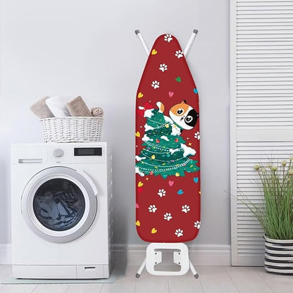 Cat Christmas Iron Board Cover Dust Cover Extra Wide Ironing Board Cover