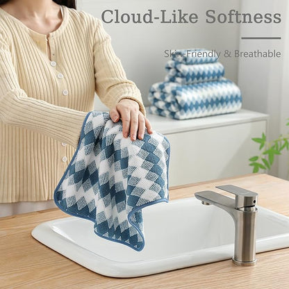 4 Piece Bath Towel Set Oversized Bath Sheet 35"x70" Bathroom Towel Extra Large