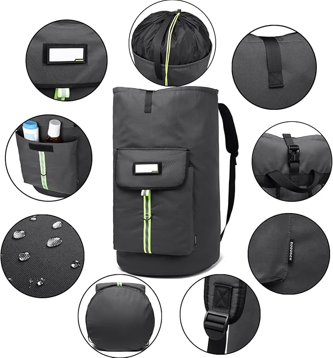 laundry bag backpack, extra-large heavy duty laundry bags, laundry backpack