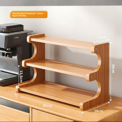 Rainsleep Multifunctional Coffee Mug Organizer for Countertop - Storage and Organization Rack for Cabinet, Holds Coffee Cups and Mugs for Kitchen and Home