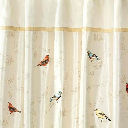 Avanti Linens - Fabric Shower Curtain, Nature Inspired Bathroom Decor