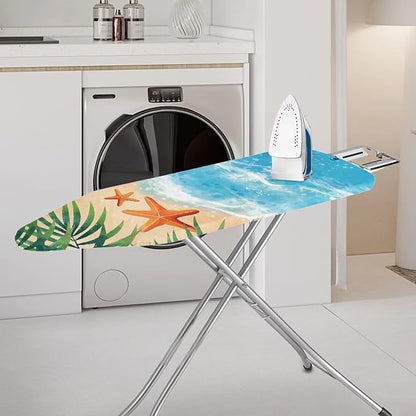 Beach Theme Ironing Board Cover and Pad Fits 15" x 54" Standard Boards
