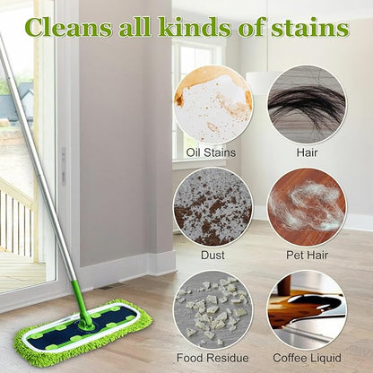 XL Mop Pads Compatible with Swiffer XL Sweeper, X-Large Dry Sweeping Cloths